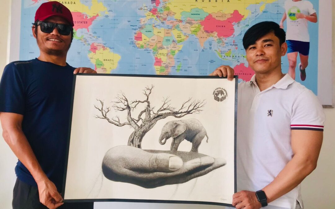 सेभ अर्थ एण्ड ह्युमानिटि! क्याम्पिएन !